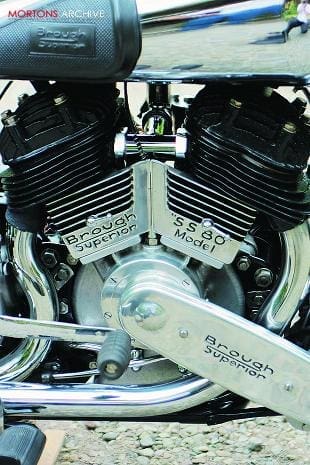 Brough Superior SS80 Special classic British motorcycle