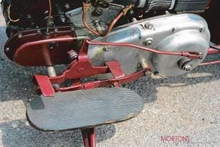 Indian Model 741 classic motorcycle test