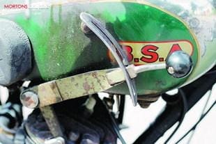 BSA G13/33 classic British sidevalve V-twin motorcycle from BSA