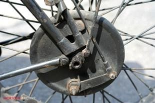 BSA G13/33 classic British sidevalve V-twin motorcycle from BSA