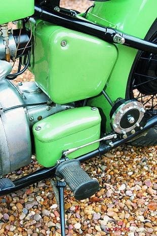 Sunbeam S7 classic British motorcycle