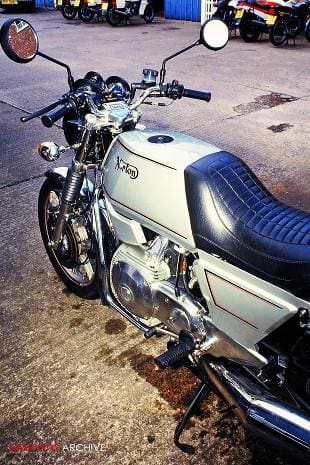 Norton Classic rotary-engined motorcycle