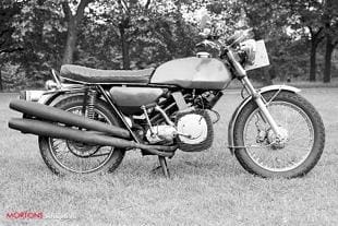 Prototype rotary engined motorcycle