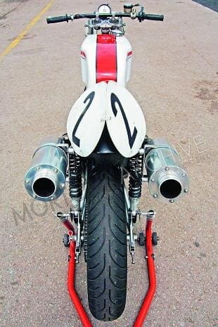 Yamaha XS2 racing motorcycle