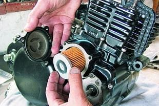 Yamaha XT500 Japanese motorcycle engine rebuild