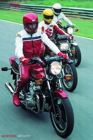 750cc Japanese motorcycle group test