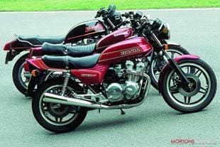 Japanese 750cc four cylinder motorcycle group test