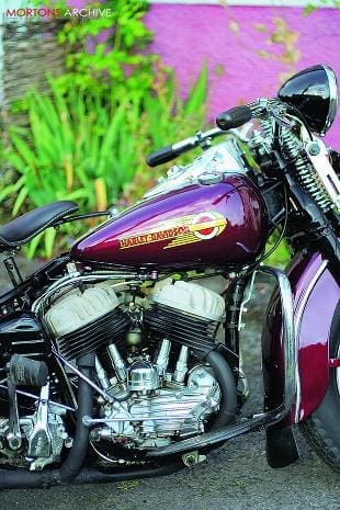 Harley-Davidson WLC motorcycle