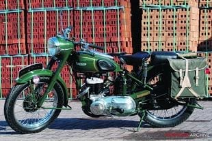 Triumph TRW 500cc sidevalve classic motorcycle