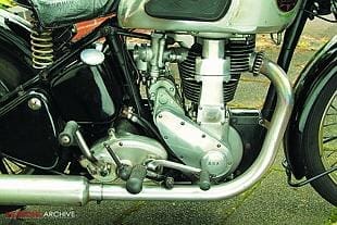 BSA M24 Gold Star engine