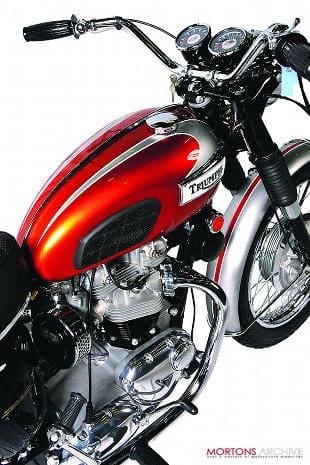 1969 Triumph Bonneville T120R classic British motorcycle