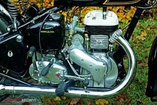 Ariel VB engine, classic British motorcycle