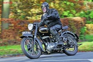 Ariel VB motorcycle road test