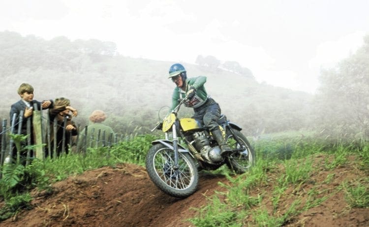 Vic Eastwood riding a BSA 250cc BSA Star