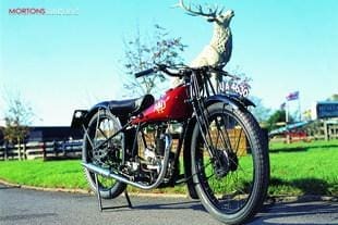 Abingdon King Dick, AKD, classic British pre-war motorcycle