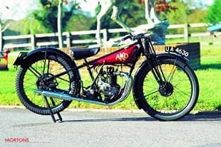 Abingdon King Dick, AKD, classic British pre-war motorcycle