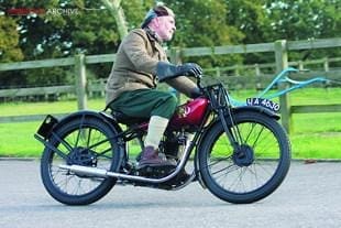 Abingdon King Dick, AKD, classic British pre-war motorcycle