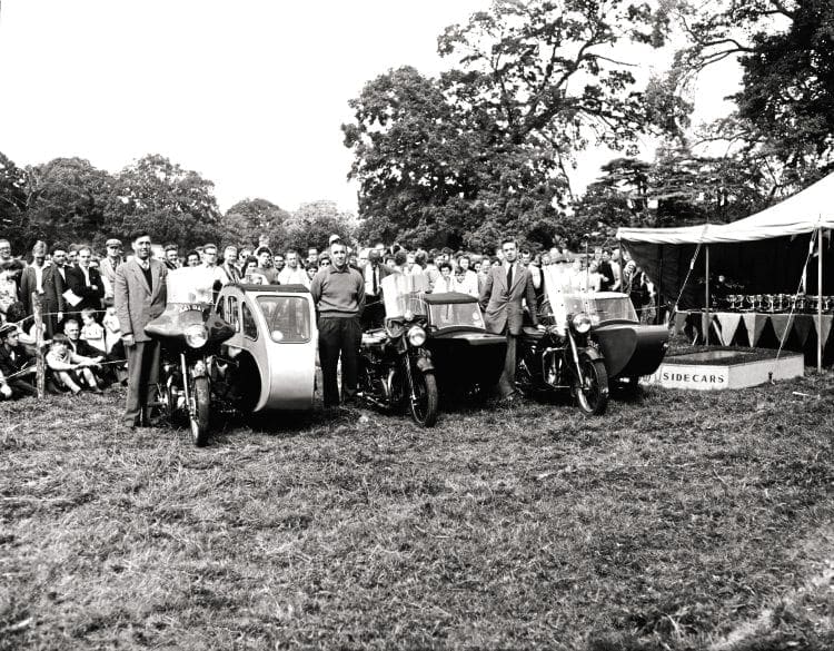 Watsonian Sidecar Rally, Beaulieu Abbey, August 1959