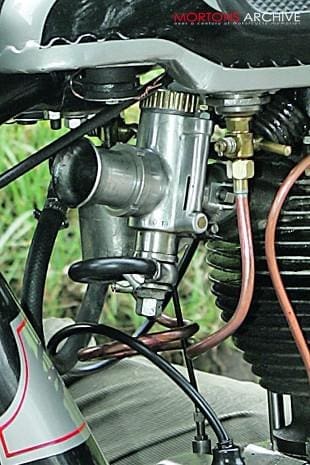 Norton International Model 30 carburettor
