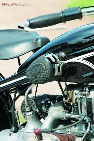 BMW R12 classic German motorcycle