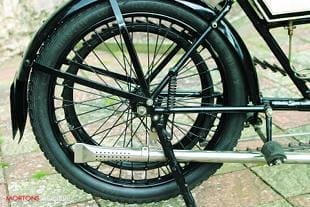 Norton Old Miracle sidevalve classic motorcycle racer