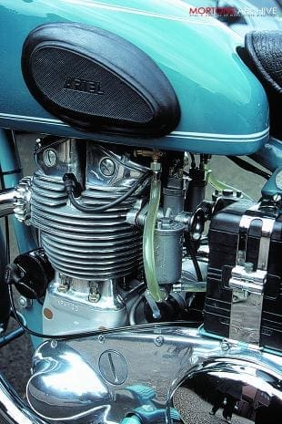 Ariel 500cc twin motorcycle