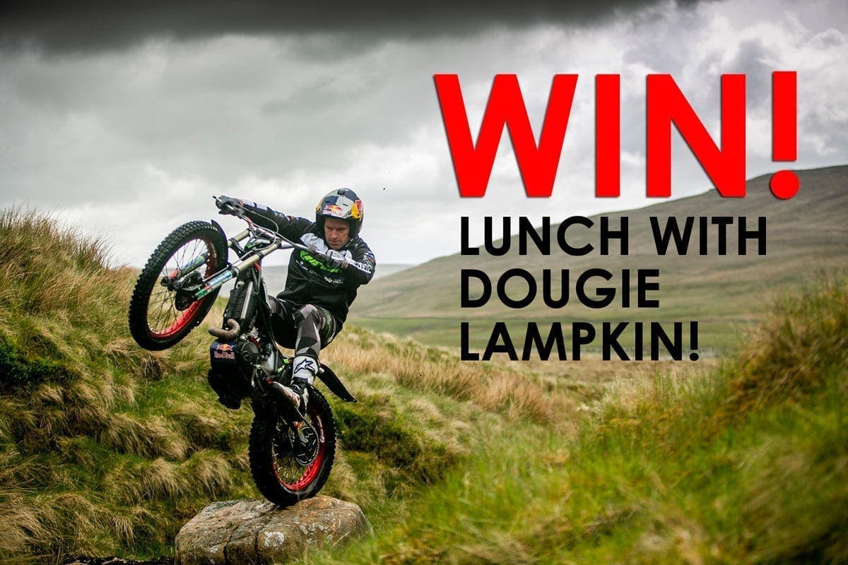 Win lunch at Stafford with 12 times World Champion Dougie Lampkin