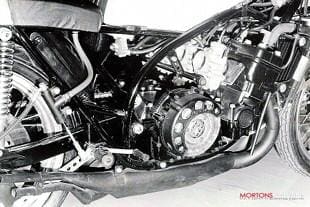 Yamaha TZ750 engine