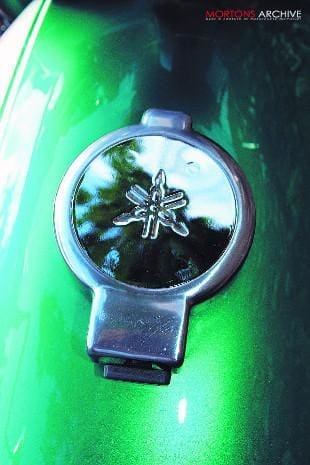 Yamaha XS1 petrol tank filler cap
