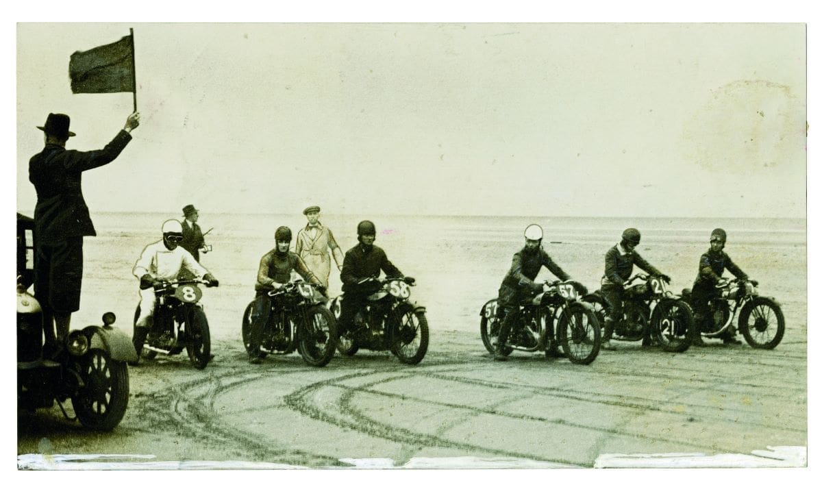 From the archive: Beach racing with Ron Parkinson in 1930