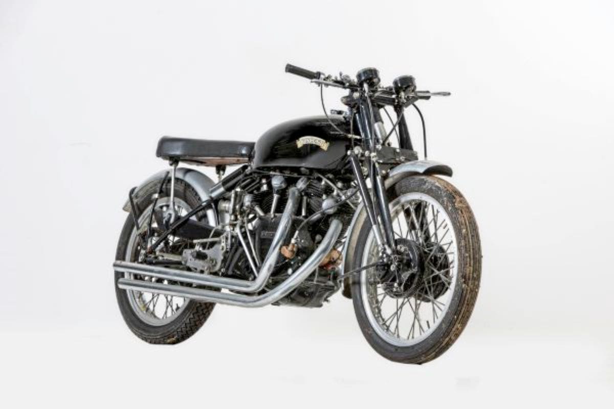 Bonhams to sell the 14th production Vincent Black Lightning at the Spring Stafford Sale