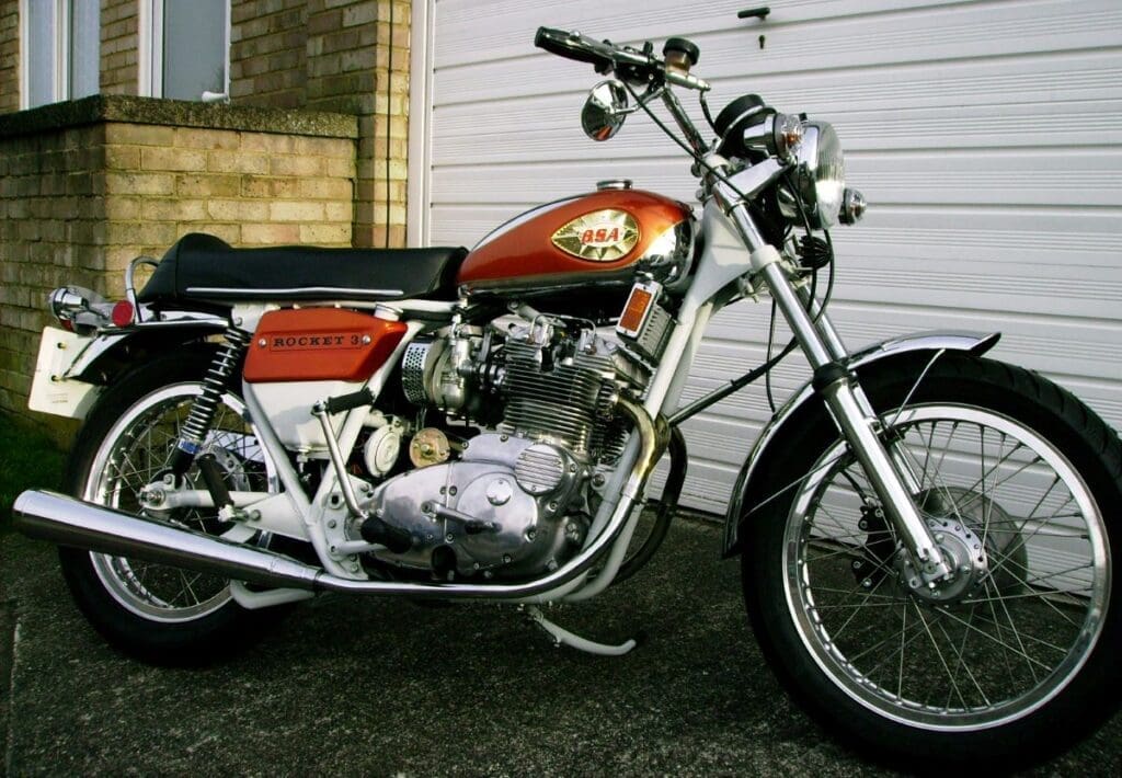 Trevor Drury's BSA Rocket 3