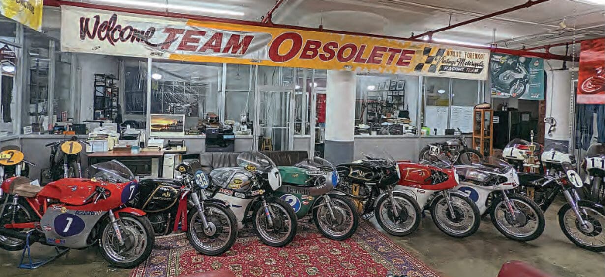 Team Obsolete’s 350cc GP 2024 extravaganza