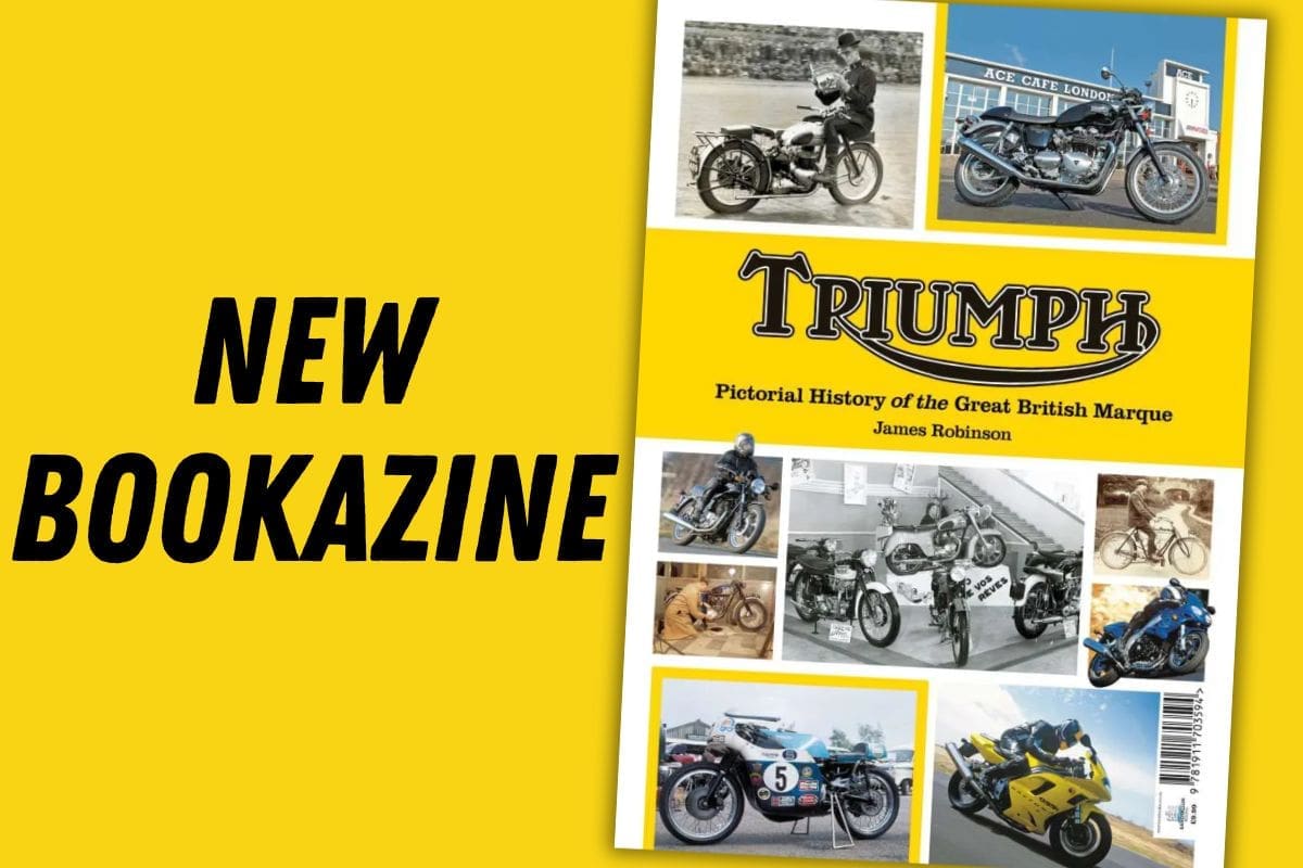 New bookazine celebrates the history of Triumph Motorcycles