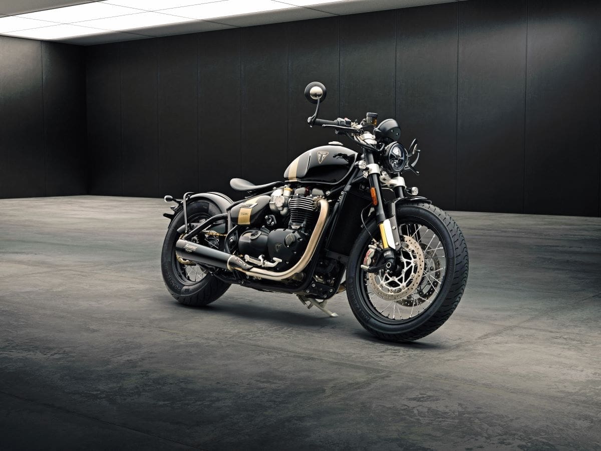 Take a look at the new Triumph Bonneville Bobber TFC – only 750 to be sold!