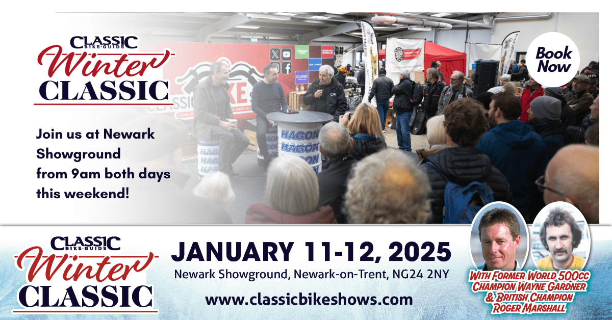 Don’t miss the Classic Bike Guide Winter Classic show!