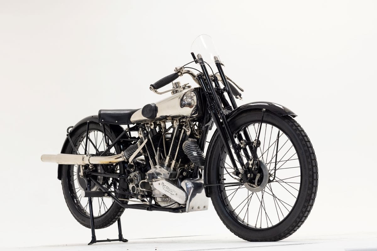 World first: Record-breaking collection of Brough Superior SS100s to ...