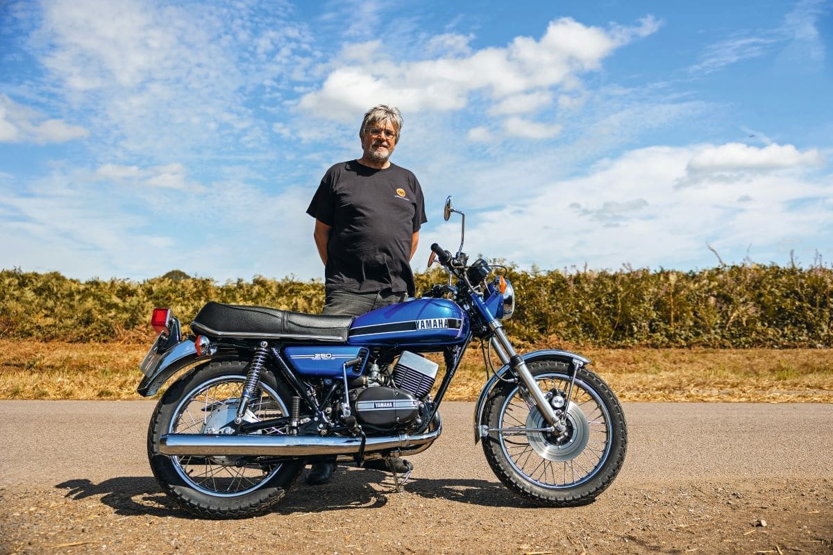 1974 Yamaha RD250A: pure 70s nostalgia
