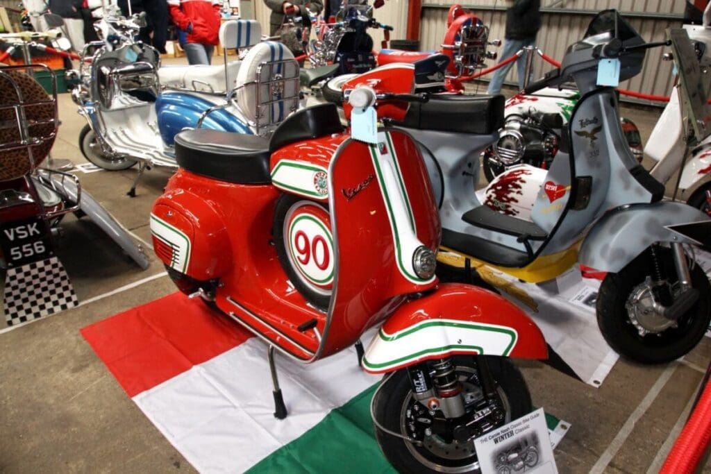 Scooter World at the Newark Winter Classic Motorcycle Show