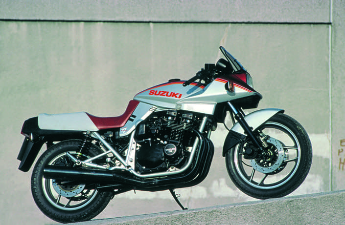 Suzuki Katana was styled round Muth’s personal MV
750S, another inline four-cylinder