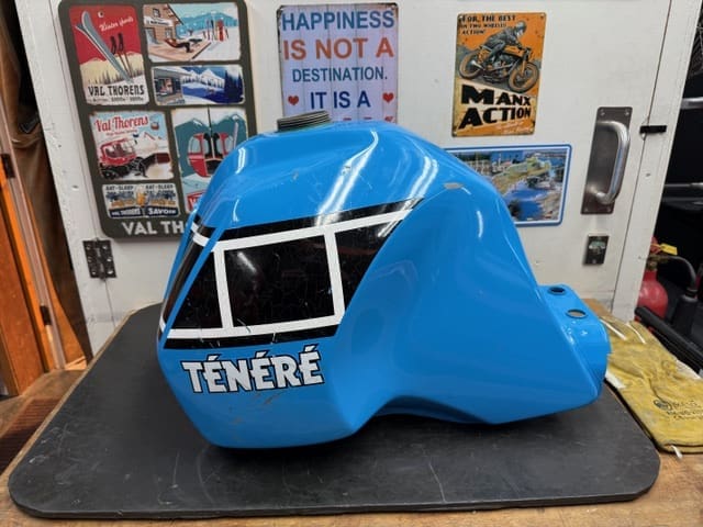 One lovely Tenere tank, but we need to sort it!