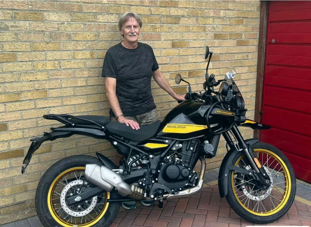 Tester John Walton and the Royal Enfield Himalayan