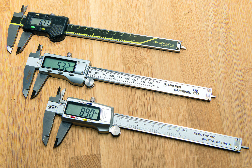 Poor value, cheap and nasty at the bottom Laser Tools professional in the middle and cost-a-lot Japanese precision at the top