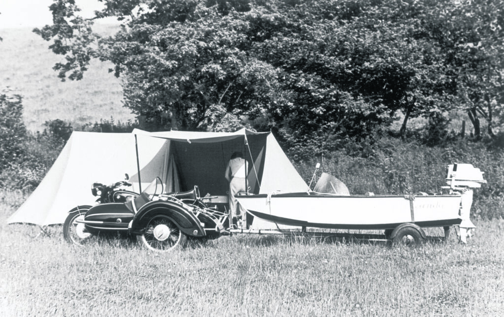 Of course, a Steib chair isn’t just for a passenger, it’s for luggage, camping equipment, towing a boat…