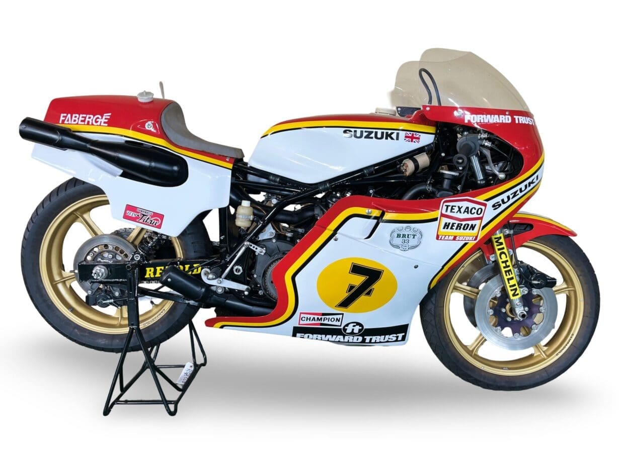 Ex-Barry Sheene 1977 Suzuki RG500 XR14 Grand Prix Machine to Head &hellip;