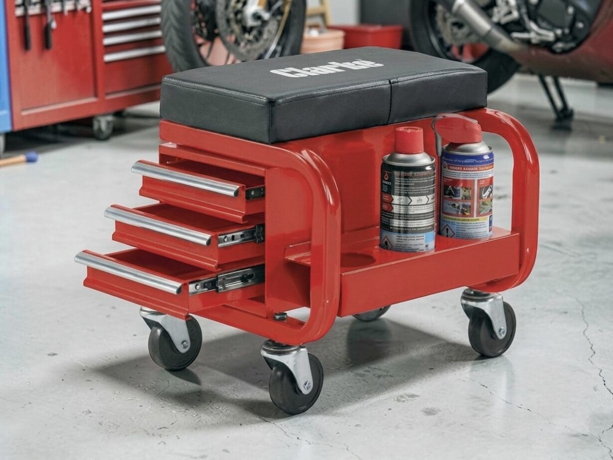 Clarke Mechanics Utility Seat/Toolbox