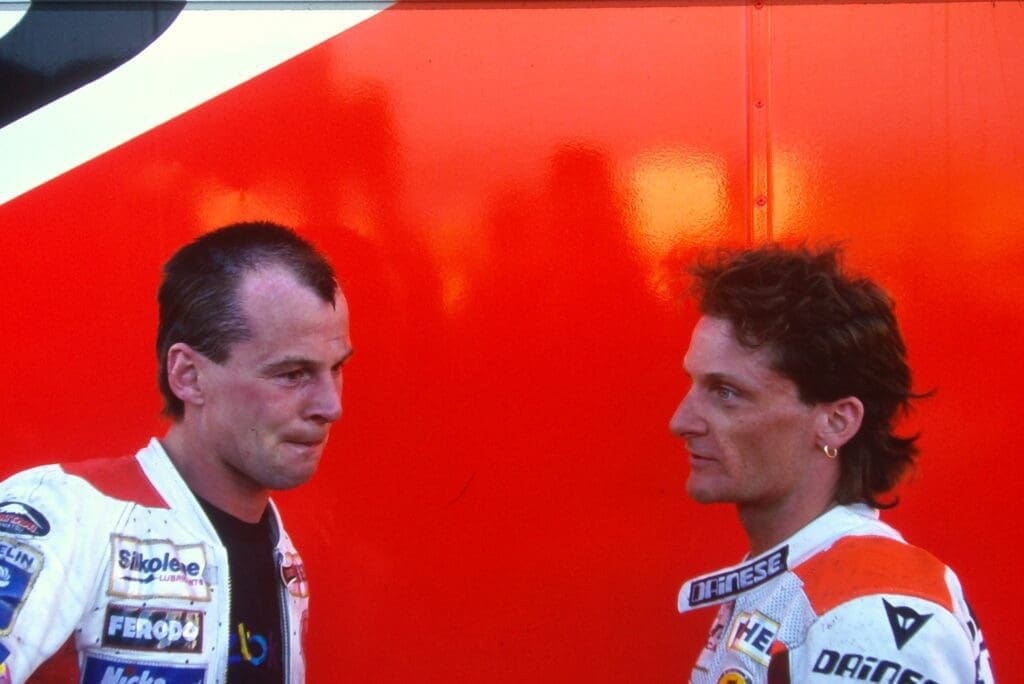 Steve Hislop & Carl Fogarty