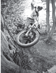Testing the Italjet JT350 trials motorcycle