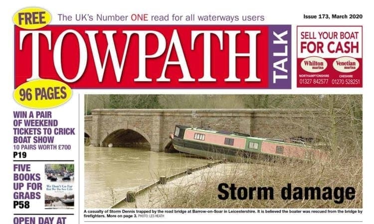 What’s inside Towpath Talk’s March issue?