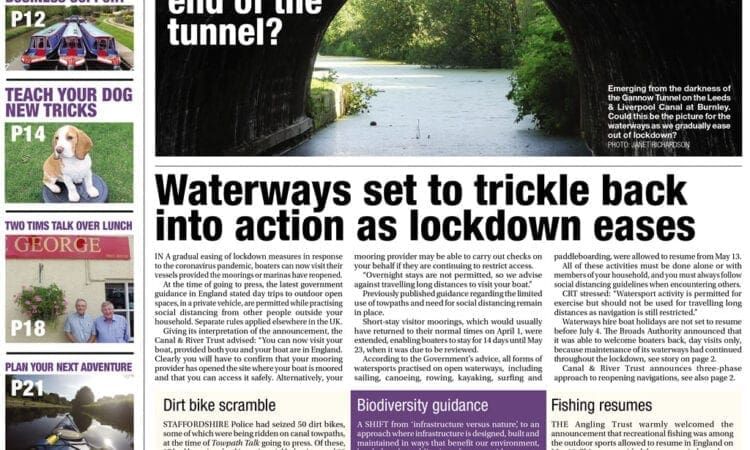 Inside the June issue of Towpath Talk